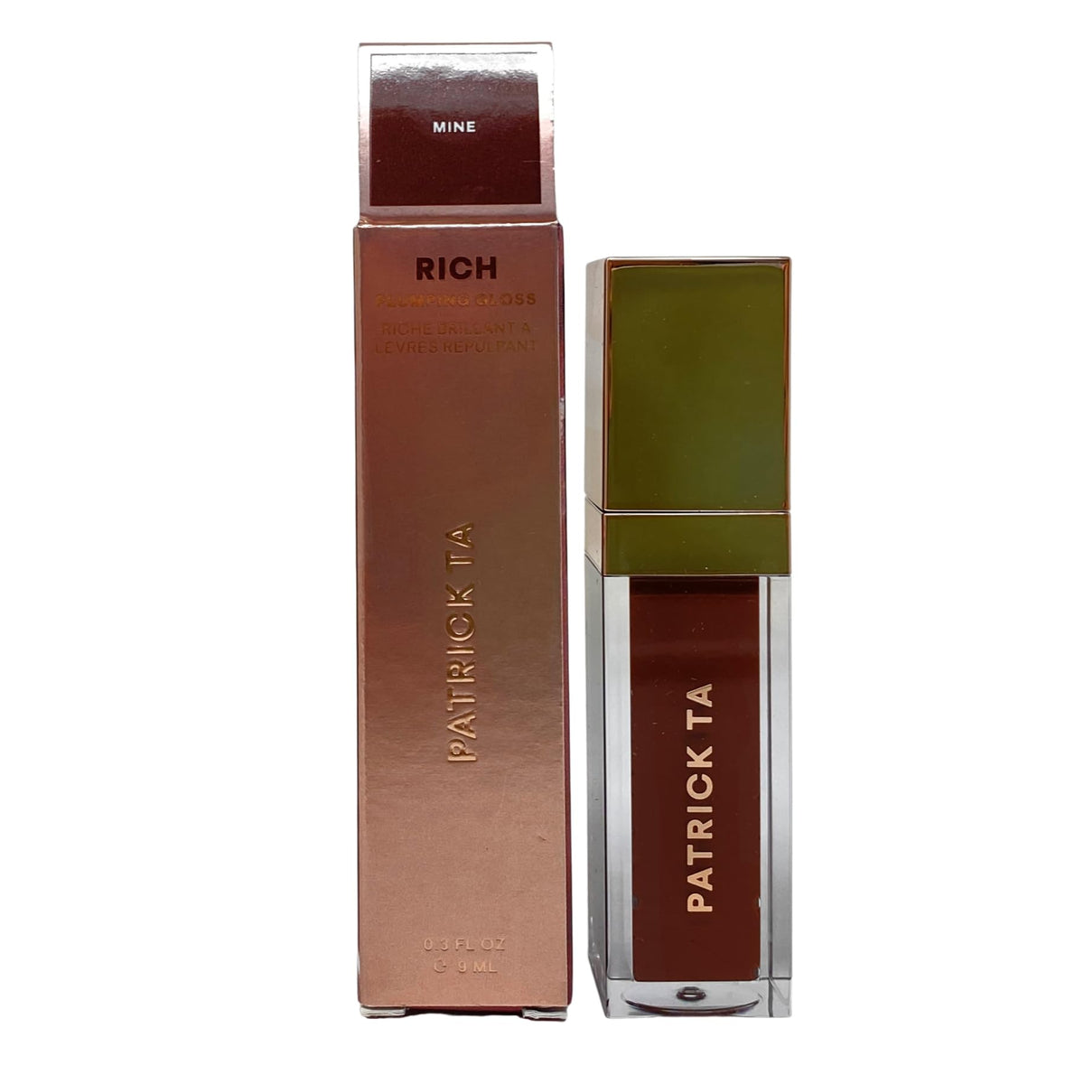 PATRICK TA Major Volume Plumping Lip Gloss - Mine - 0.3 fl oz / 9mL