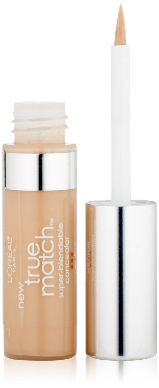 L'Oréal Paris True Match Super-Blendable Concealer, Neutral/Fair Light, 0.17 fl. oz.