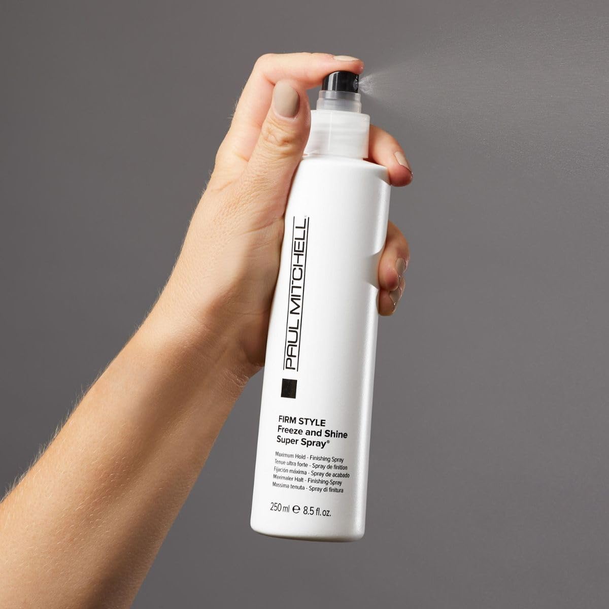 Paul Mitchell Freeze and Shine Super Hairspray, Maximum Hold, Shiny Finish Hairspray, For Coarse Hair, 16.9 fl. oz Beauty & Personal Care Paul Mitchell