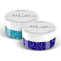 MARBLERS Twinkle Face & Body Glitter Duo [Holo Maui & Royal Blue] 0.36oz (10g) | Non-Toxic | Cruelty-Free | Festival, Rave & Party Makeup | Eye, Hair Beauty & Personal Care MARBLERS