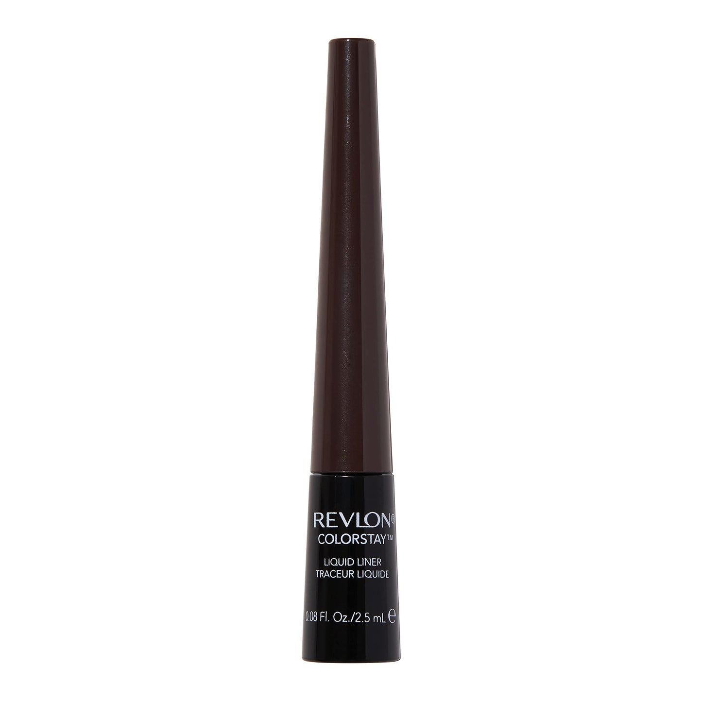 Revlon ColorStay Liquid Eyeliner, Waterproof, Smudgeproof, Longwear Intense Eye Makeup with Fine Tip, Ophthalmologist Tested, Black Brown (252) Beauty & Personal Care REVLON