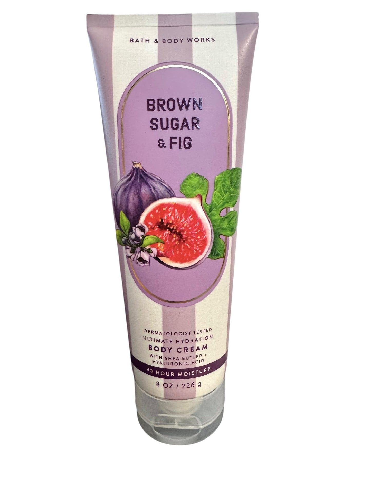 Bath & Body Works Signature Collection Brown Sugar & Fig 24 Hour Moisture Ultra Shea Body Cream 8 Oz Beauty & Personal Care Bath & Body Works