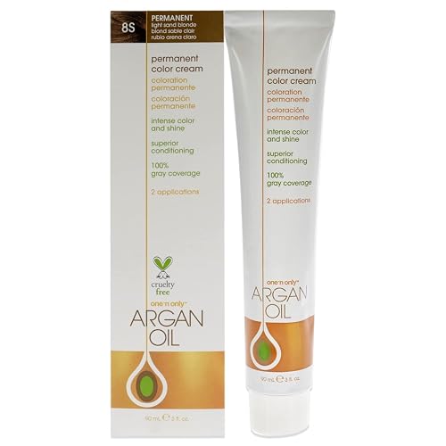 One N' Only Permanent Hair Color - Permanent Hair Dye Made with Argan Oil - Delivers Rich, Accurate Tones with Gray Coverage - Improves Moisture Beauty & Personal Care One 'N Only