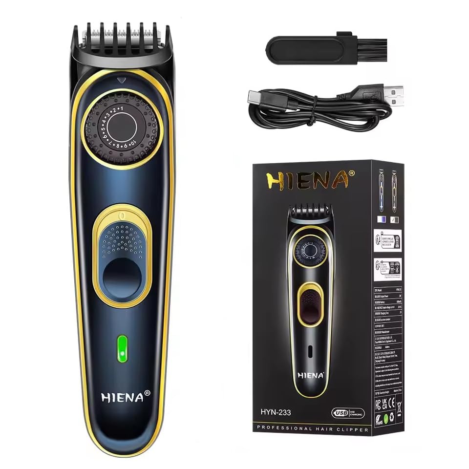 QDKVTNDJZ Electric Hair Clippers 10 Gear Adjustable Professional Barber Cutting Machine Wet and Dry Haircut Beard Trimmer Razor Beauty and Personal Care QDKVTNDJZ