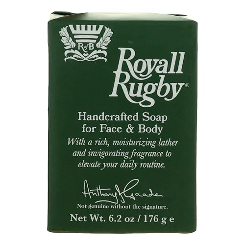 Royall Rugby By Royall Fragrances, 6.2 Oz Bar Soap For Men Beauty & Personal Care ROYALL LYME