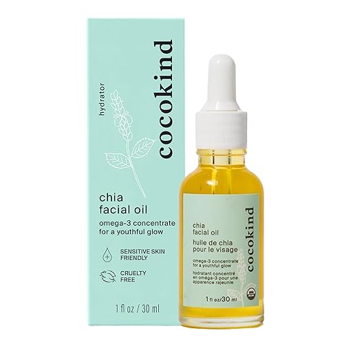 Cocokind Organic Chia Facial Oil, chamomile, 1 Fl Oz (5290) Beauty & Personal Care Cocokind