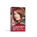 Revlon Permanent Hair Color, Permanent Hair Dye, Colorsilk with 100% Gray Coverage, Ammonia-Free, Keratin and Amino Acids, 54 Light Golden Brown, 4.4 Beauty & Personal Care REVLON