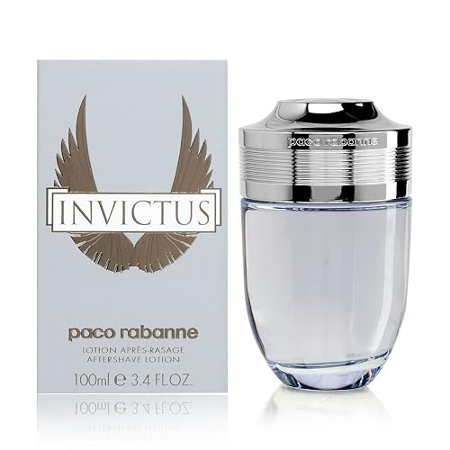 Paco Rabanne Invictus After Shave Lotion For Men - Lightly Perfumes The Skin - Notes Of Morning Freshness And Animal Sensuality - Eliminates Razor Beauty & Personal Care paco rabanne