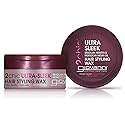 GIOVANNI 2chic Ultra Sleek Hair Styling Wax - Brazilian Phyto-Keratin & Moroccan Argan Oil, Strong Hold Keeps Hair In Place, Nourishing Anti-Frizz Beauty & Personal Care GIOVANNI