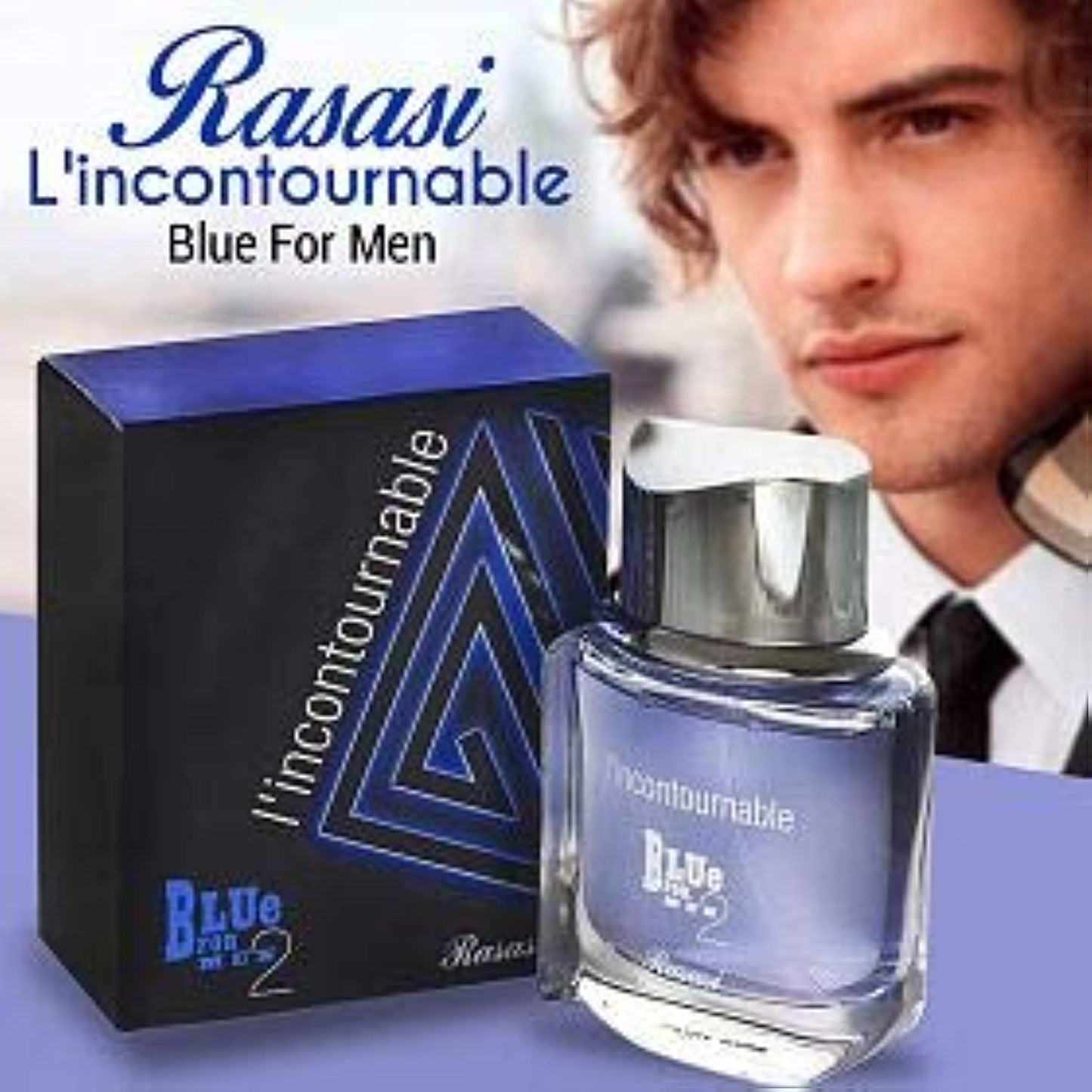 RASASI Blue 2 L'incontournable Eau De Parfum Spray for Men, 2.5 Ounce Beauty & Personal Care RASASI
