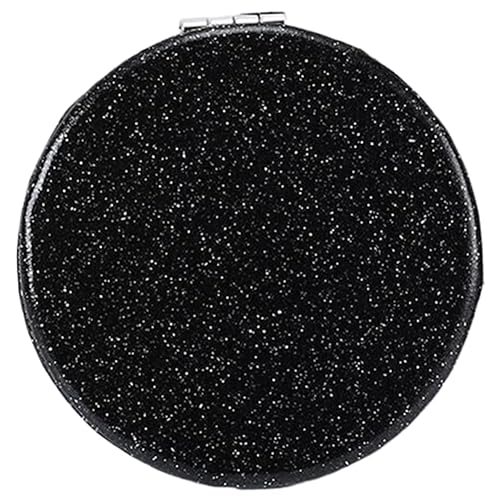 mpowtech Pocket Compact Mirror for Men and Women, Small Purse Mirror With Glitter, Portable Travel Makeup Mini 2-Sided 1x/2x Magnifying Folding Beauty & Personal Care mpowtech