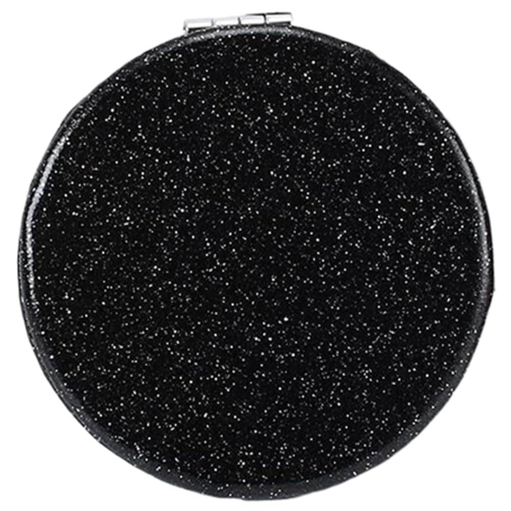 mpowtech Pocket Compact Mirror for Men and Women, Small Purse Mirror With Glitter, Portable Travel Makeup Mini 2-Sided 1x/2x Magnifying Folding Beauty & Personal Care mpowtech