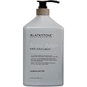 Blackstone 3-in-1 Wash for Men | Cleanse & Condition Hair, Body, & Face | All Skin & Hair Types | Coconut Oil & Vitamin B5 - Sandalwood (32 ounces) Beauty & Personal Care Blackstone