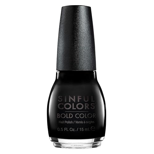 Bari Revlon 217679-04 .5 Oz Black On Black Professional Nail Polish Beauty & Personal Care SinfulColors