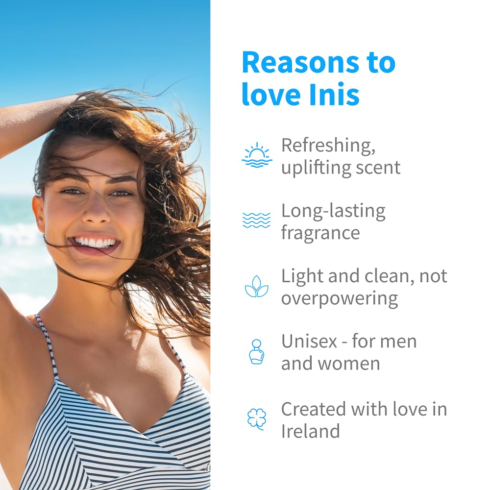 Inis the Energy of the Sea Cologne Spray - Unisex Perfume for Women and Men - Clean, Fresh, Ocean Cologne - 3.3 Fl Oz Beauty & Personal Care Inis the Energy of the Sea