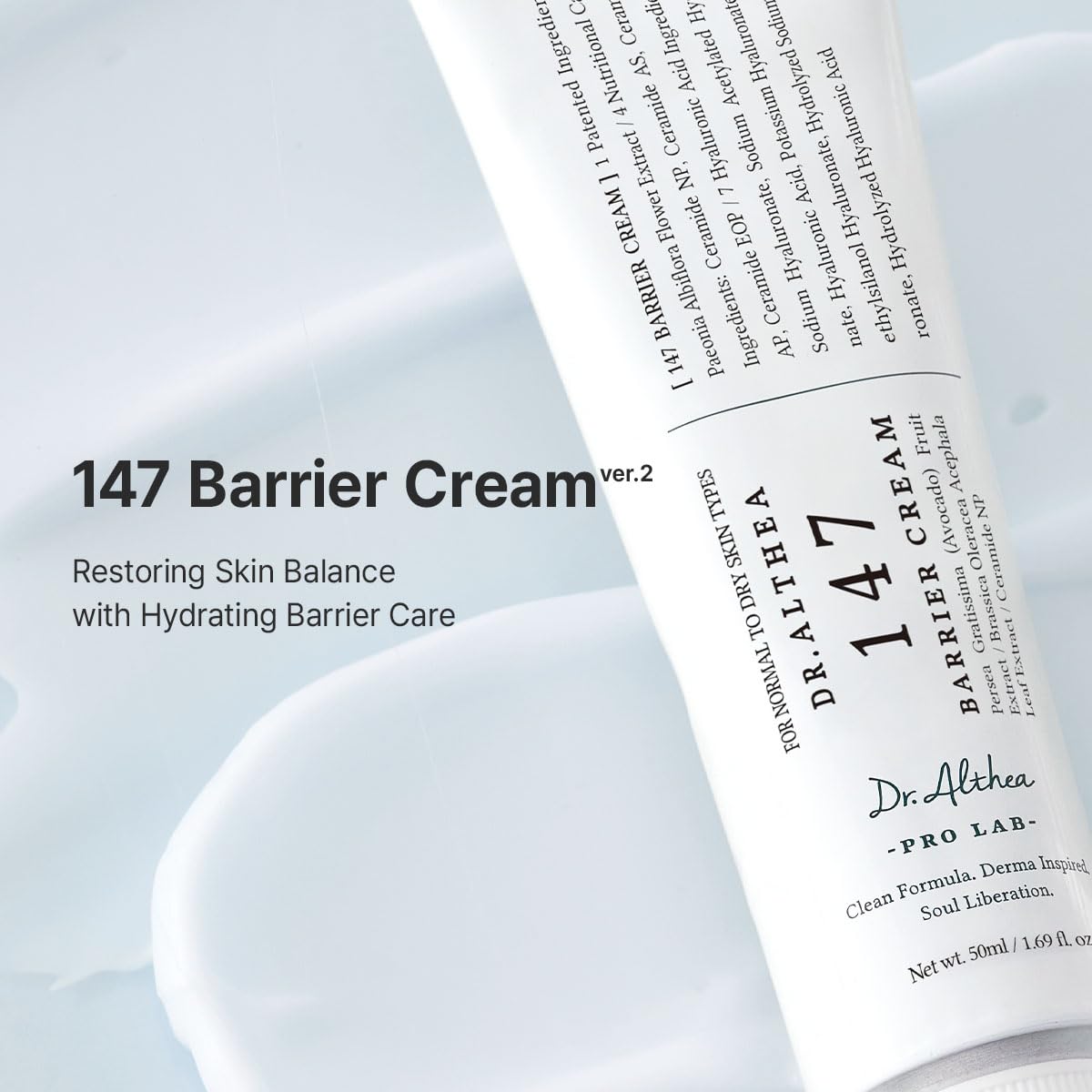 Dr.Althea 147 Barrier Cram, Korean Skincare, 0.50 Fl Oz (Ver.2 - Pack of 1) Beauty and Personal Care Dr.Althea