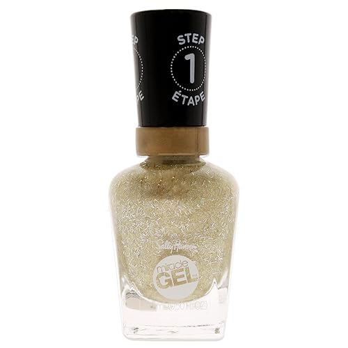 Sally Hansen Miracle Gel - 150 Kris Krin-Gold Nail Polish Women 0.5 oz Beauty & Personal Care Sally Hansen