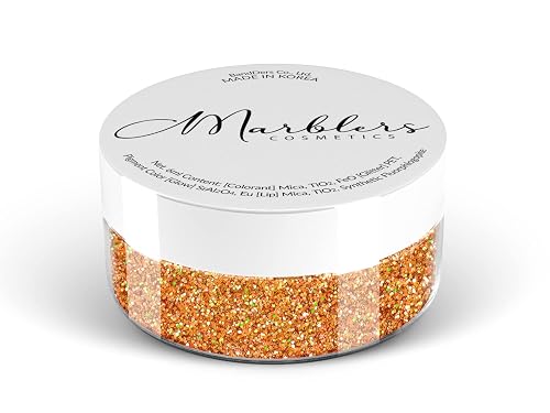 MARBLERS Holographic Face & Body Glitter [Holo Juicy Pop] 0.18oz (5g) | Fine | Non-Toxic | Cruelty-Free | Festival, Rave & Party Makeup | Eye, Hair Beauty & Personal Care MARBLERS