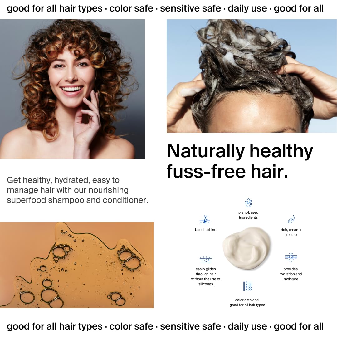 umanos Mini Travel Hair Care Set - Non-Toxic, Sulfate-Free Shampoo & Conditioner | Clean, Eco-Friendly, Vegan, Biodegradable, 100% Natural Fragrance | Beauty & Personal Care umanos