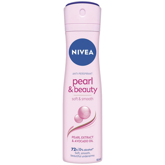 Nivea Pearl Beauty Spray Female Deodorant, 150 ml Beauty & Personal Care NIVEA