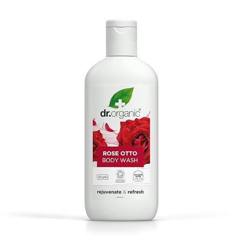 Dr Organic Rose Body Wash 250ml Beauty & Personal Care Dr. Organic