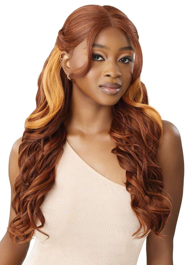 Outre Lace Front Wig - Melted Hairline - Adira (DARK BURGUNDY 950)