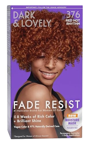 Dark & Lovely Color #376 Red Hot Rhythm (Pack of 6) Beauty & Personal Care Dark and Lovely