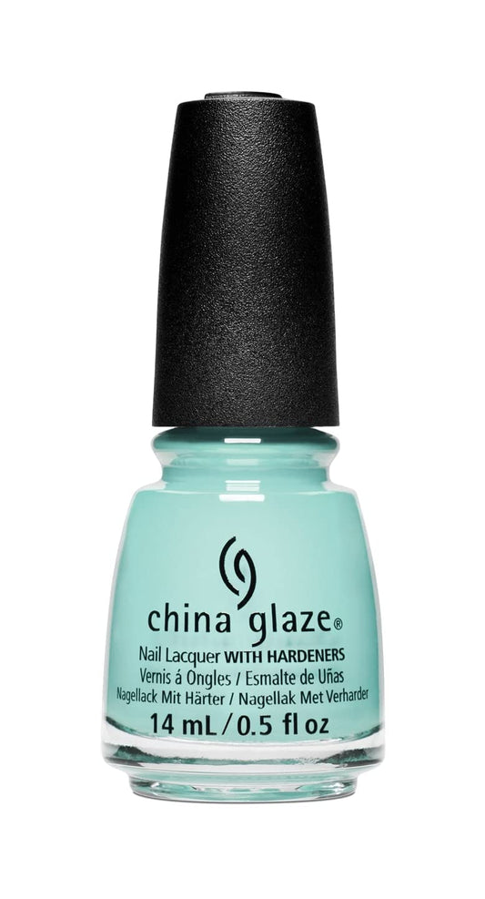 China Glaze Nail Lacquer, Live In the Mo-Mint, 0.5 fl oz