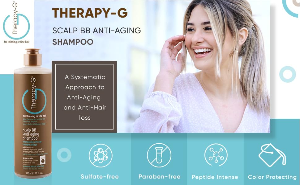 Therapy-G Scalp BB Anti-Aging Shampoo Liter 33.8 oz Beauty & Personal Care Therapy-G