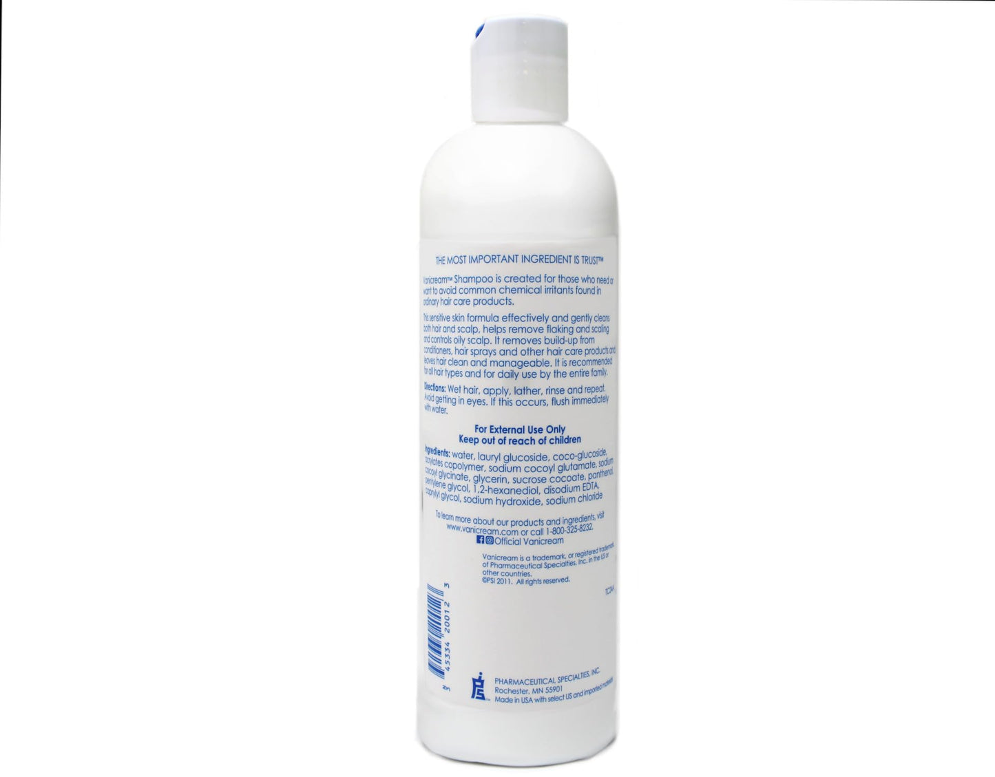 Vanicream Shampoo For Sensitive Skin 12 oz. (Pack of 2) Beauty & Personal Care Vanicream