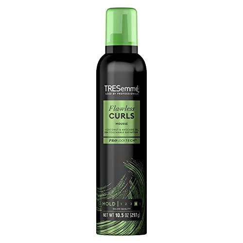 TRESemmé Flawless Curls Nourishing Mousse With Coconut and Avocado Oil 10.5 oz Beauty & Personal Care TRESemmé