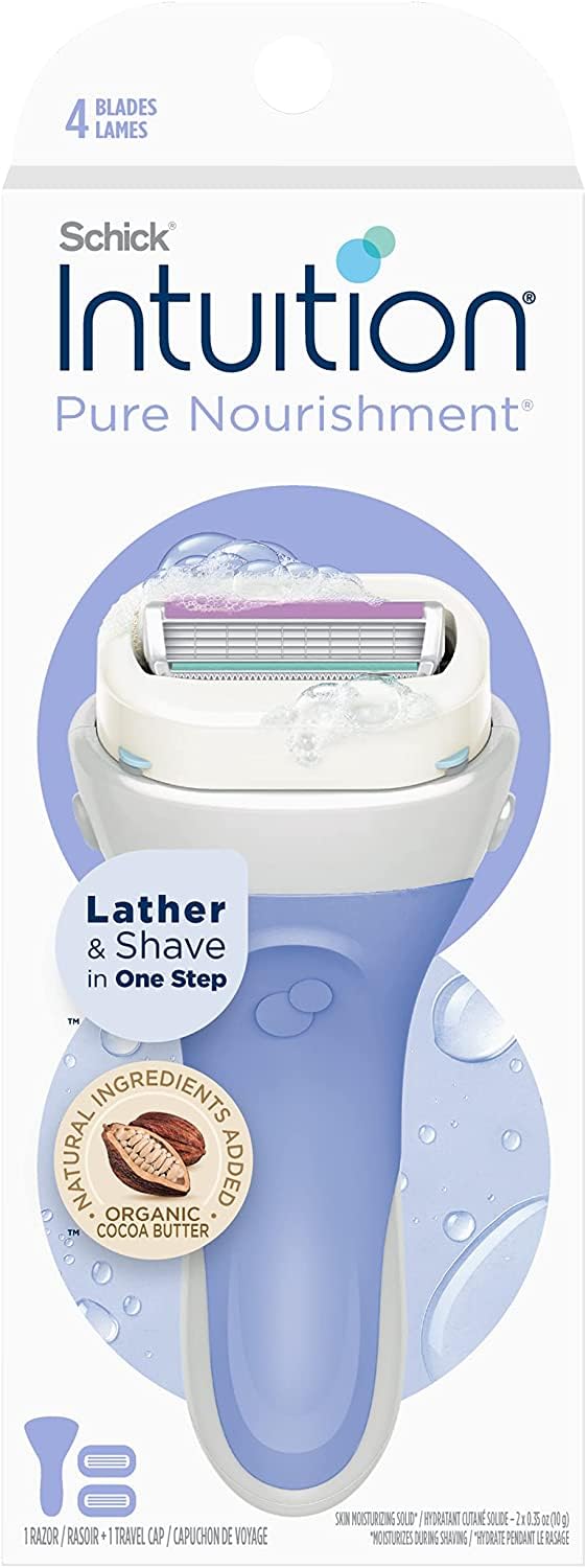 Schick Womens Intuition Razor Pure Nourishment (6 Pack) Beauty and Personal Care Schick