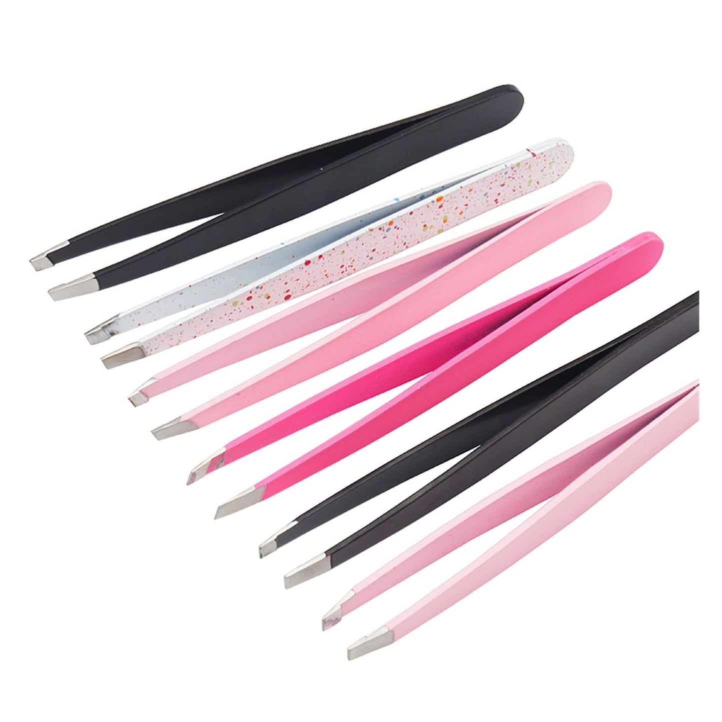 Eyebrows Tweezers Trimmer Professional Beard Eyelash Brow Face Hair Removal Tweezer Beautfy Makeup Stainless Steel Tools(AA296-05) Beauty and Personal Care ZXYZXYZZ