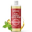 Brittanie’s Pure Castile Liquid Soap Refill, Peppermint, 32 Ounce | Dish Soap, Hair & Body, Home, Gentle and Pure, Made with Natural Luxurious Oils Beauty & Personal Care Brittanie's Thyme