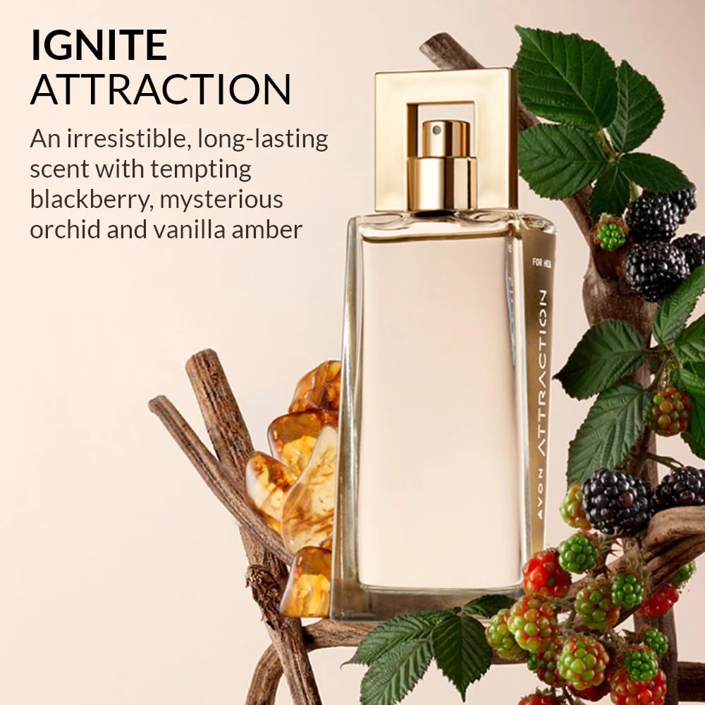 AVON Attraction Eau de Parfum Spray for Her Beauty & Personal Care AVON