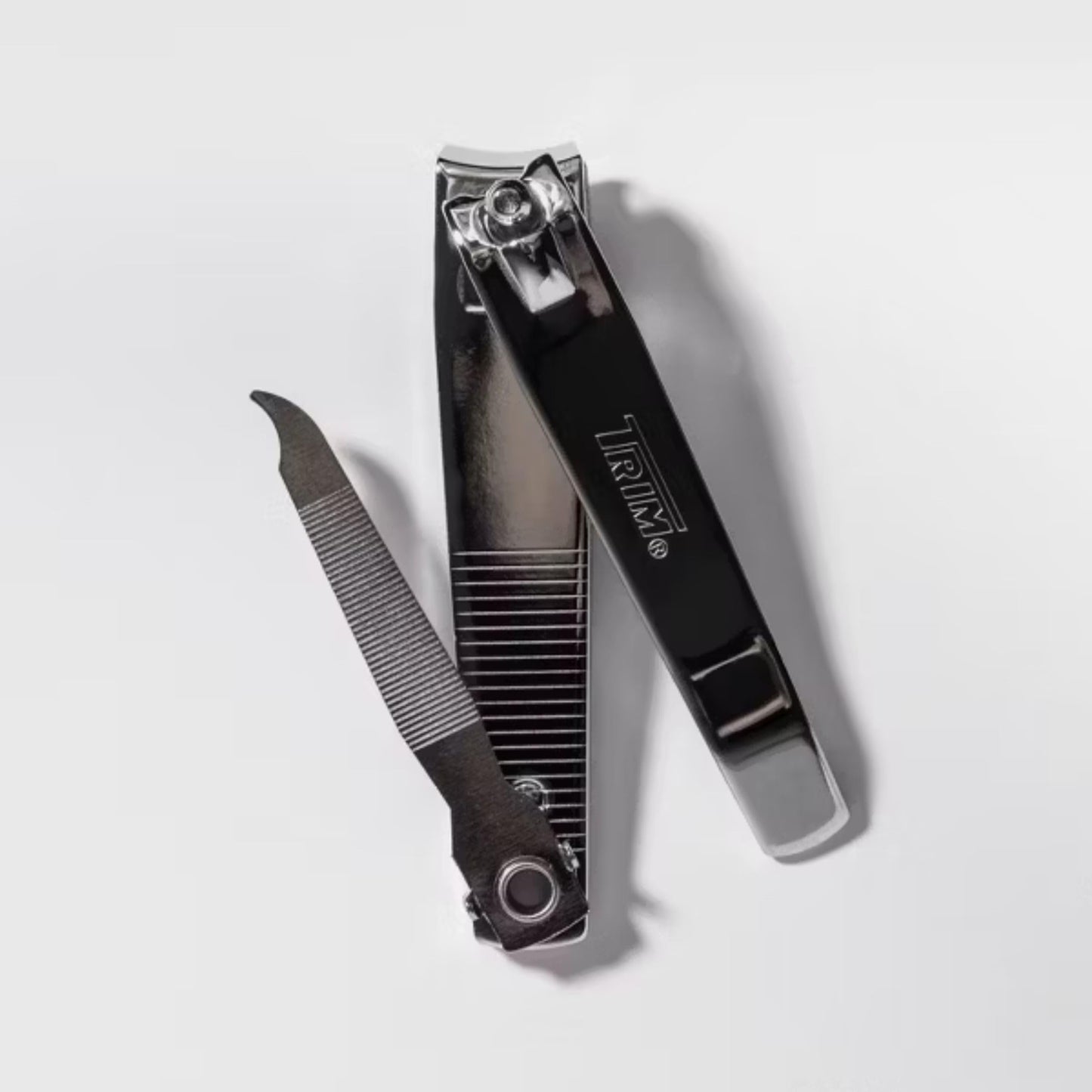 Trim Neat Feet Foot Care Implements Deluxe Toenail Clipper with File, Straight Edge, Stainless Steel, Cuts Toughest Toenails, Helps with Ingrown Beauty & Personal Care Trim