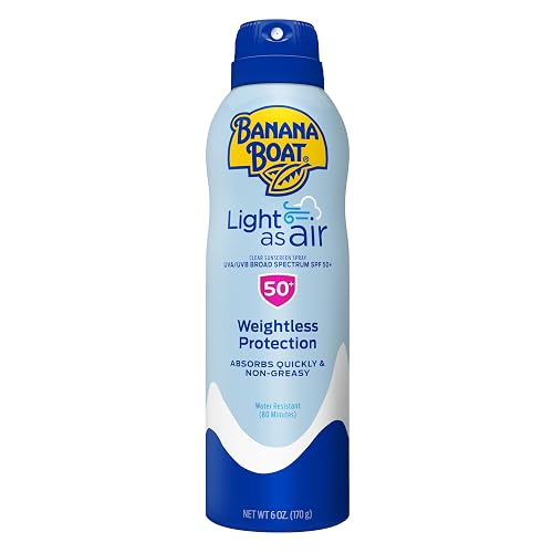 Banana Boat Spf#50+ Light As Air 6 Ounce Spray Beauty & Personal Care Banana Boat