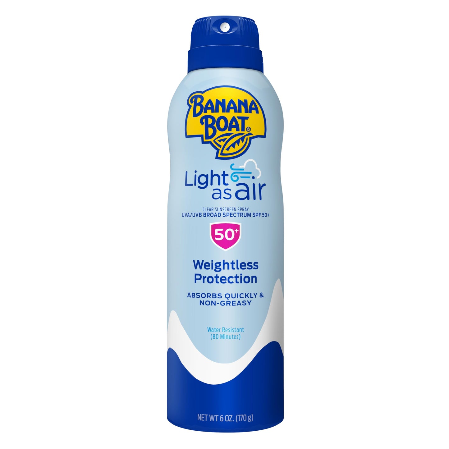 Banana Boat Spf#50+ Light As Air 6 Ounce Spray Beauty & Personal Care Banana Boat