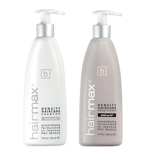 Hairmax Shampoo & Conditioner | Anti Thinning formula | Advanced Hair & Scalp Therapy for Thinning Hair | Cleanses, Hydrates & Strengthens | Sulfate Beauty & Personal Care Hairmax
