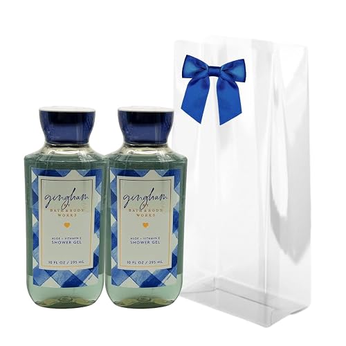 Bath & Body Works Gingham Shower Gel - Gift Pack for Holiday - Pack of 2 Beauty & Personal Care Bath & Body Works