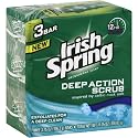 Irish Spring Deep Action Smoothening,Moisturizing,Exfoliating Scrub Bar Soap 3 Pack Beauty & Personal Care Irish Spring