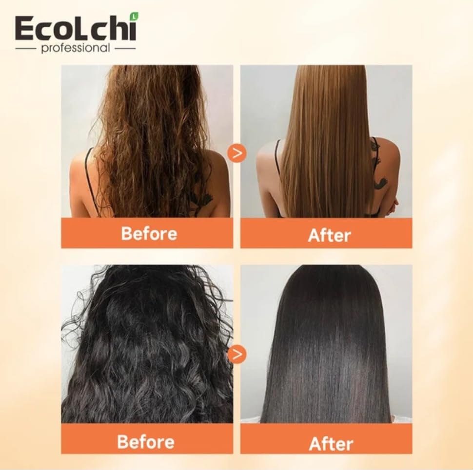 Ecolchi Biotin Oplex Hair Care Set with Shampoo, Conditioner, Hair Mask - Amino Acids Plus Keratin Treatment - Repair Heat Damage, Frizz Beauty & Personal Care ECOLCHIPRO