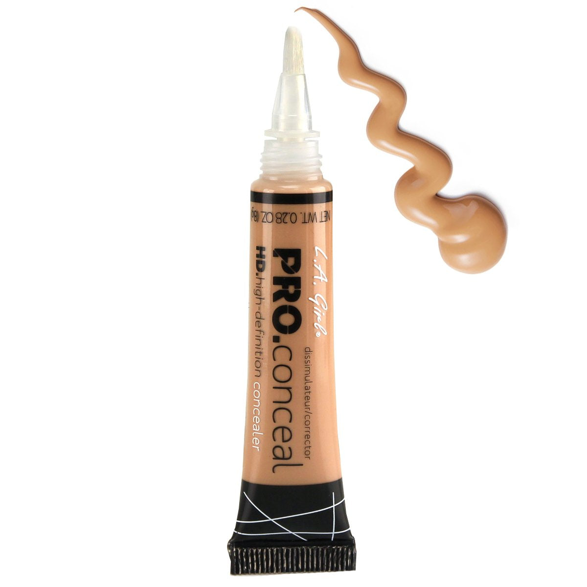 LA Girl HD Conceal High Definition Concealer (Medium Beige)(pack of 3) Beauty & Personal Care L.A. Girl