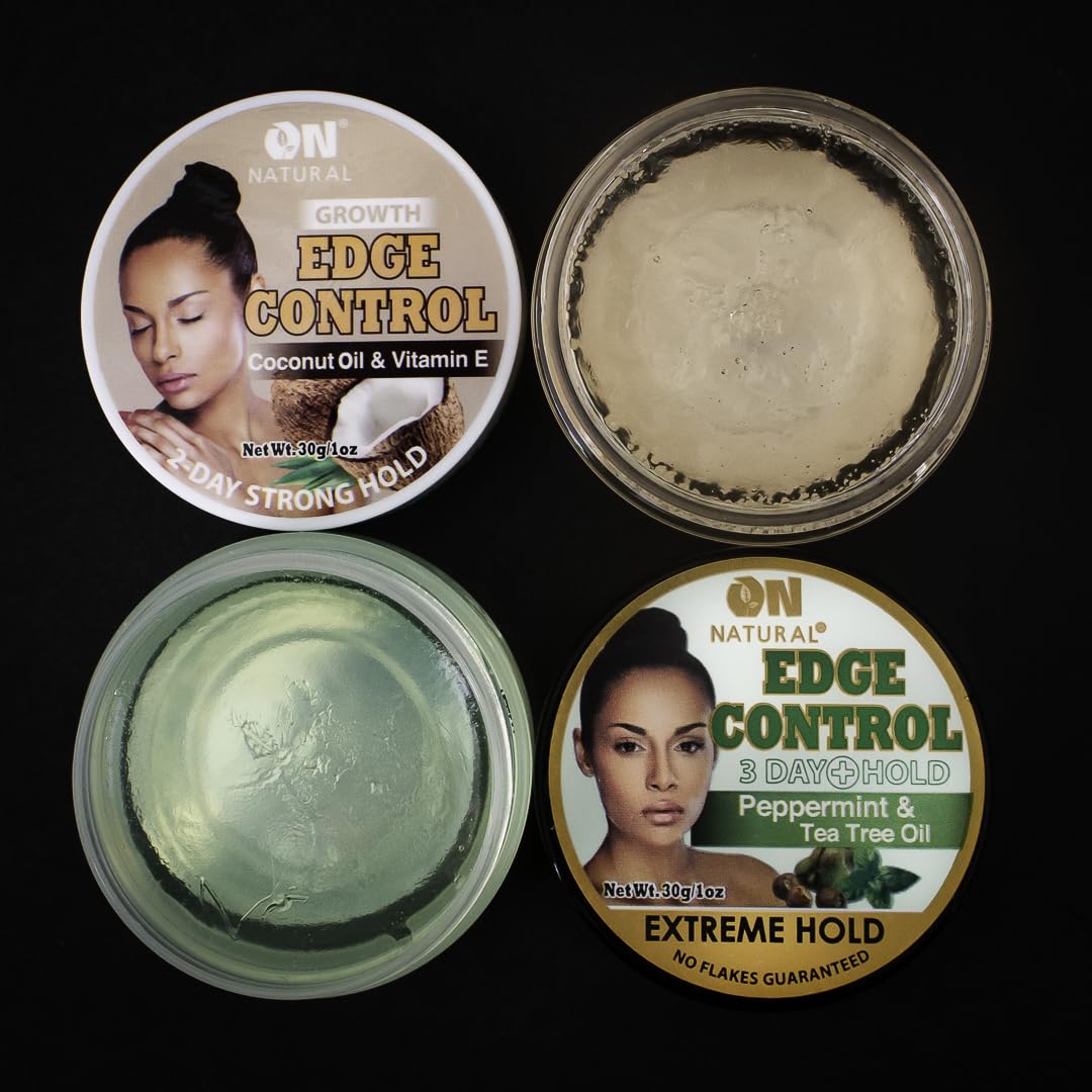On Natural Edge Control Extreme Hold-Peppermint and Tea Tree Oil (3.4oz) Beauty & Personal Care On Natural