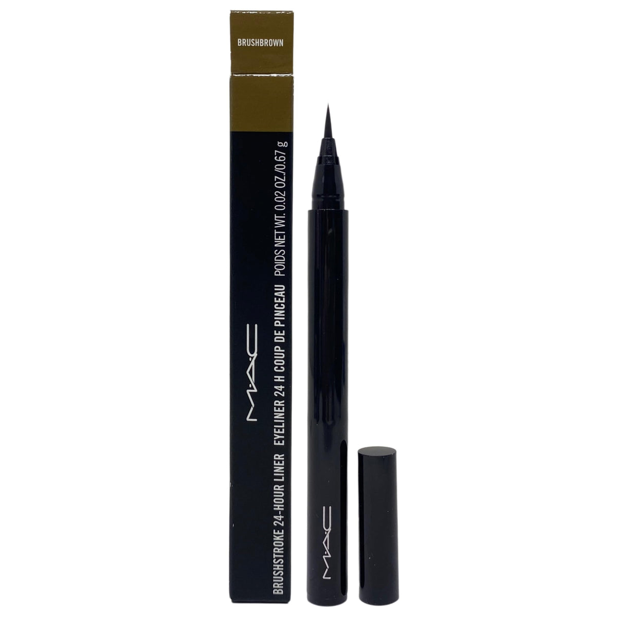 MAC M·A·C Cosmetics Brushstroke 24 Hour Liner - Brushbrown (0.02/0.67 g)
