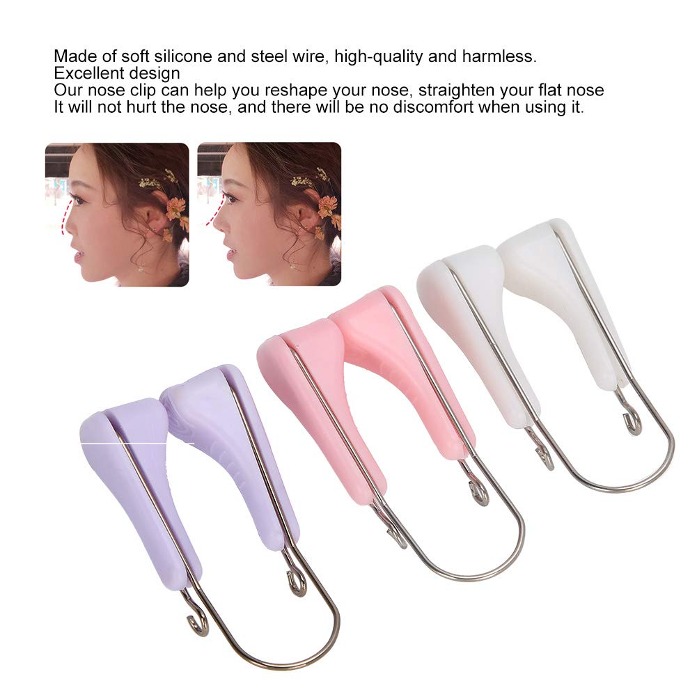 Dioche Nose Up Lifting Shaper Clips Set, 3Pcs, Unisex, Girls, Boys, Men, Women, Hair Trimmer, Nose Beauty and Personal Care Dioche