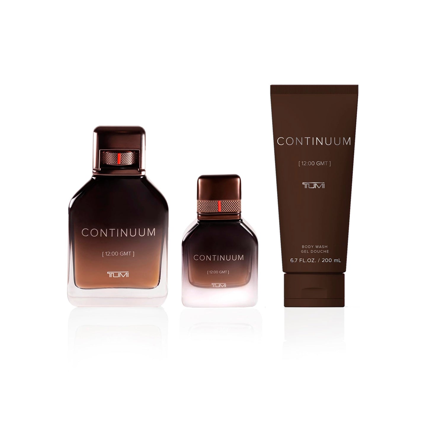 TUMI CONTINUUM [12:00 GMT] - Bold Cologne for Men with Smoky Fragrance - 3.4 oz & 1.0 oz Eau de Parfum, 6.7 oz Body Wash Beauty & Personal Care TUMI