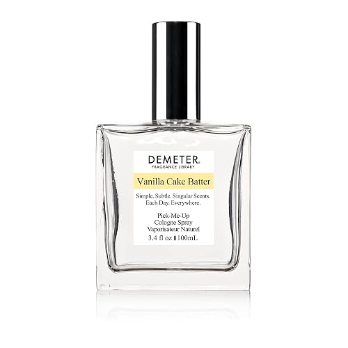 DEMETER Vanilla Cake Batter 3.4 oz. Cologne Spray, Perfume for Women and Men Beauty & Personal Care DEMETER