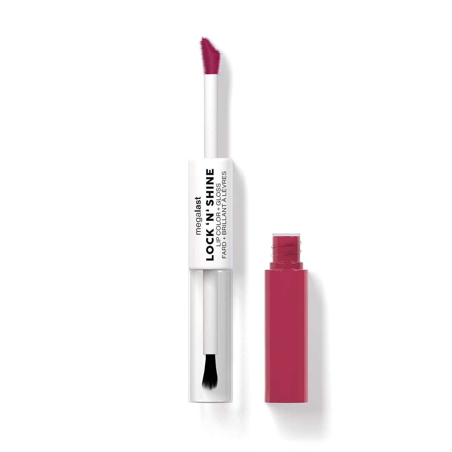 wet n wild Megalast Lock 'N' Shine Lip Gloss Color + Gloss Lipstick La Pink Beauty & Personal Care wet n wild