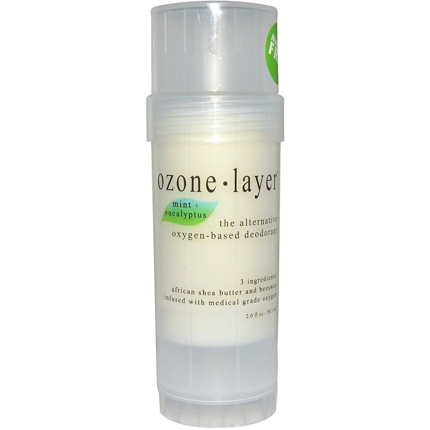 Ozone Layer Deodorant - The All Natural Oxygen Based Deodorant (Eucalyptus + Mint Fragrance) Beauty and Personal Care Ozone Layer Deodorant